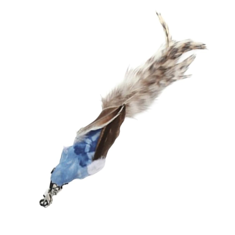Cat Feather Toys Refills Cat Toy Wand Replacement, 5 PCS Natural Feathers Bird Cat Toy Refills, Cat Wand Replacement Bird Feathers for Cat Toy - PawsPlanet Australia