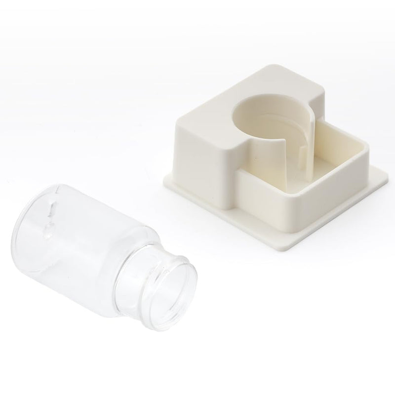 1 Pack Hamster Water Bowl Automatic Water Dispenser for Hamster Syrian Mice Gerbil Rodent (White) - PawsPlanet Australia