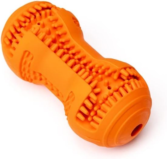 Fillable Dog Toy, Indestructible Dog Toy, Dog Teething Toys for Relieving Anxiety, Fillable Dog Chew Toy, Teeth Cleaning Dog Toy, Dog Toothbrush Toy, Dog Fillable Treat Toy - PawsPlanet Australia