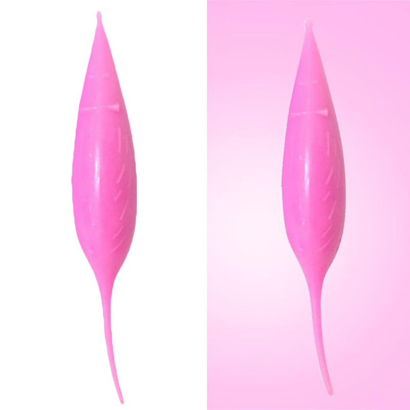 BESTYASH Dental Care Stick for Cats and Kittens, Catnip Chew Toy in Mouse Shape Made of Silicone, Suitable for Chewing and Playing, for Dental Cleaning and Entertainment