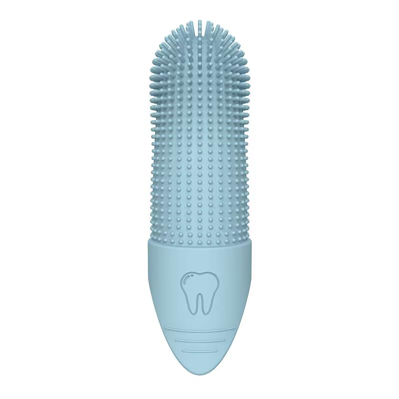Dog Finger Toothbrush for Dogs and Cats 1-Pack, Soft Silicone Finger Tooth Brushing for Dogs, Puppy Dental Care, Finger Dog Toothbrush for Small and Large Breeds - PawsPlanet Australia
