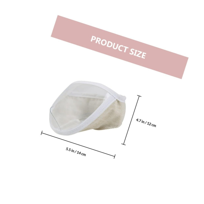 TOPBATHY Transparent Polyester Cat Muzzle with Bite Protection and Washable Design for Kittens Practical Face Protection For Beauty and Injection Needs