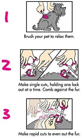 No Buzz Clipper + Sharpener by Scaredy Cut Silent Home Pet Grooming Kit, Blue, Right-Handed - PawsPlanet Australia