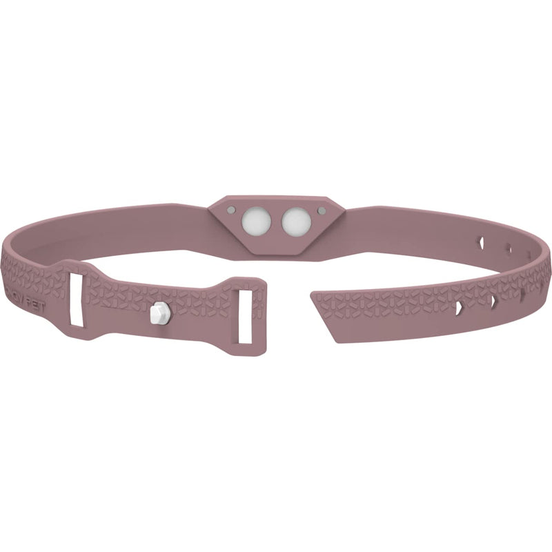 Therapeutic Pain Relief and Anxiety Collar for Cat and Dogs — Lightweight Far-Infrared and Magnetics — Health + Muscles + Hip + Joint Support. Infrared Waves from 4 to 14 microns. (M, Pink) M