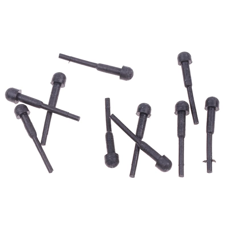 10 Pack Hair Scissor Rubber Silencer Replacement Bumper Barber Shears Stopper Hair Cutting Clipping Cutter OD 3MM Black Muffler Stick Buffer Bumpers Silicone Grooming Parts Salon Pet Tool - PawsPlanet Australia