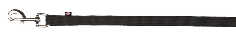 Trixie Tracking Lead Flat Strap, 15 m x 20 mm, Black - PawsPlanet Australia