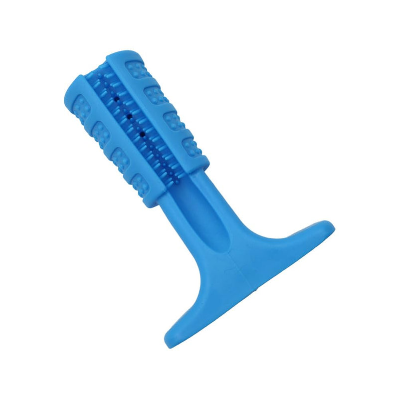 Durable Dog Toothbrush for Small Medium Dogs,Teeth Cleaning Chew Stick, Dog to-ys,Puppy Dental Care Brush Puppy Dog Birthday Gifts - Dark Blue
