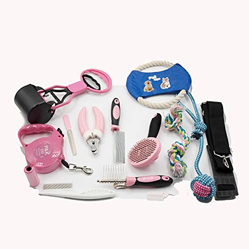 P&K 15-Piece Dog Grooming Set, Pet Grooming, Claw Care, Dog Toy, Gift Ideas