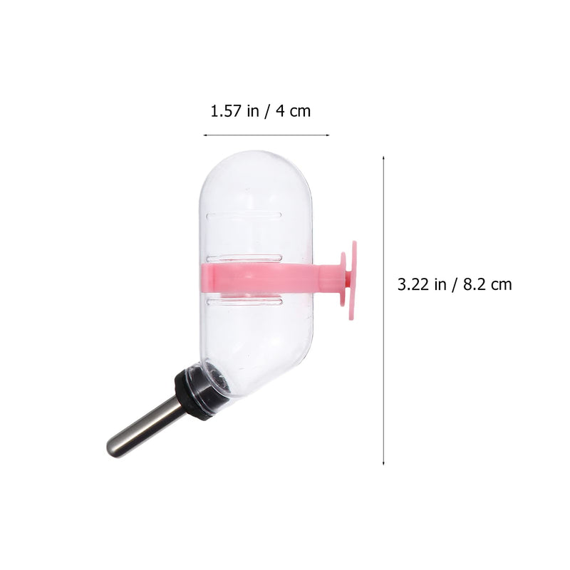 balacoo 3pcs 60ml Water Feeder Bottle Bowl for Pet Dwarf Hamster Mice Gerbil Rat Chinchillas Guinea Pig Squirrel Rabbit Small Animal Water Dispenser Random Color - PawsPlanet Australia