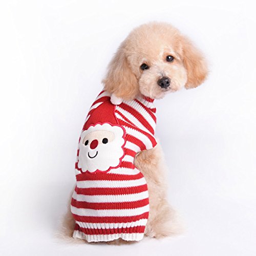 HAPEE Christmas Large Dog Sweaters,Santa Xmas Dog Clothes (P02-Santa Claus, XX-Large) P02-Santa Claus - PawsPlanet Australia