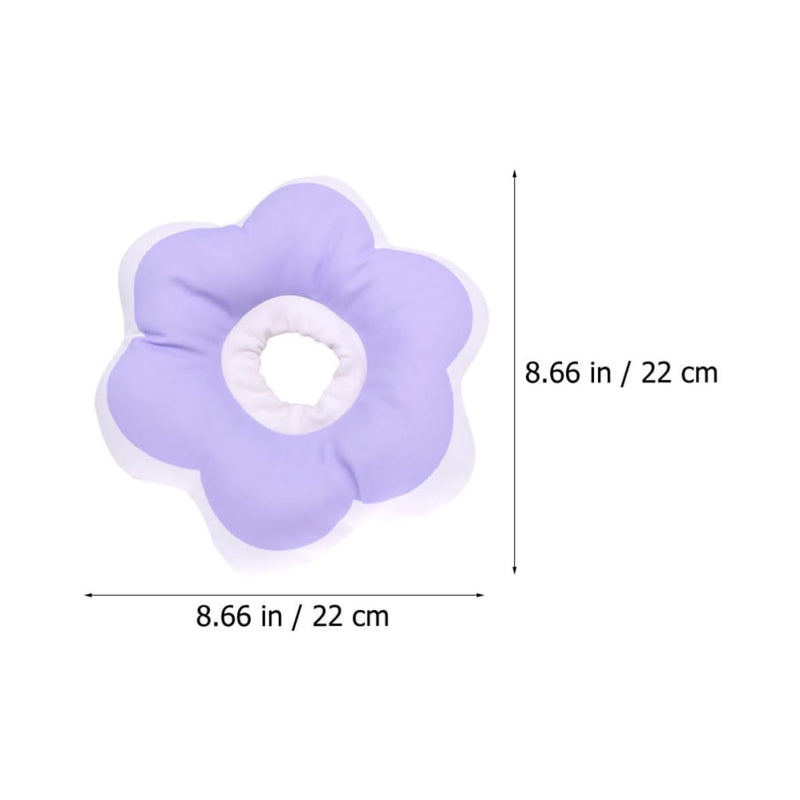 Soft scratchy cat collar, PP cotton, purple, multifunctional, anti-protection, simple design, protective collar for surgeries