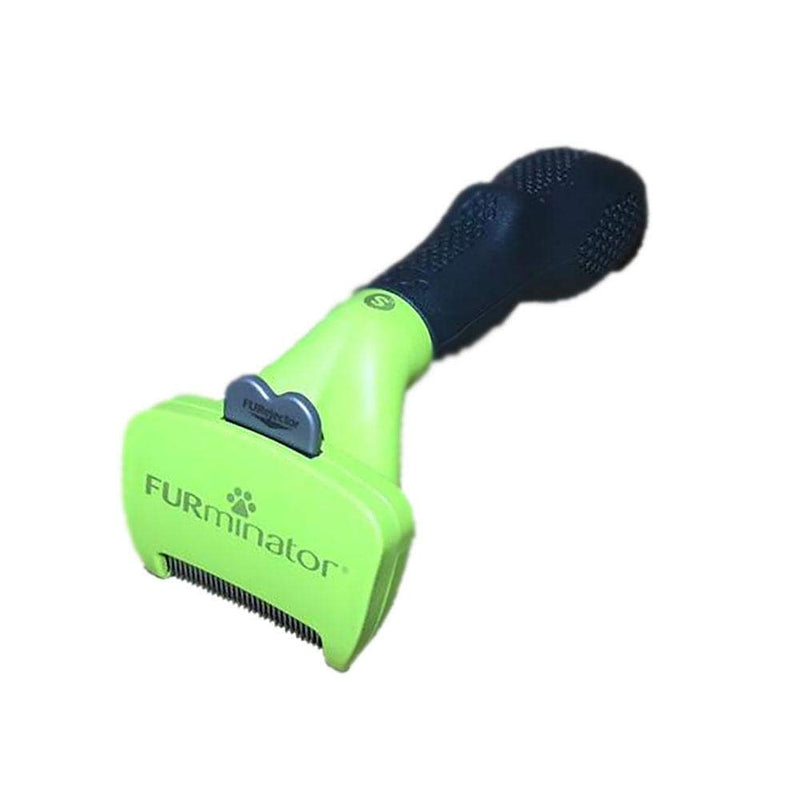 FURminator Small Dog Undercoat Deshedding Tool Dual Grooming Brush - PawsPlanet Australia