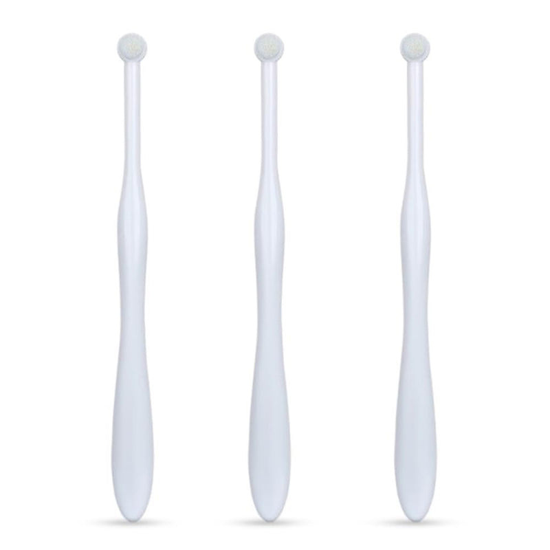 MiOYOOW Small Dog Toothbrush, 2/3PCS Pet Toothbrush with Ultra Soft Bristles for Sensitive Pet Teeth & Gums Puppy Kitten Cats Small Breed Dogs 3pcs