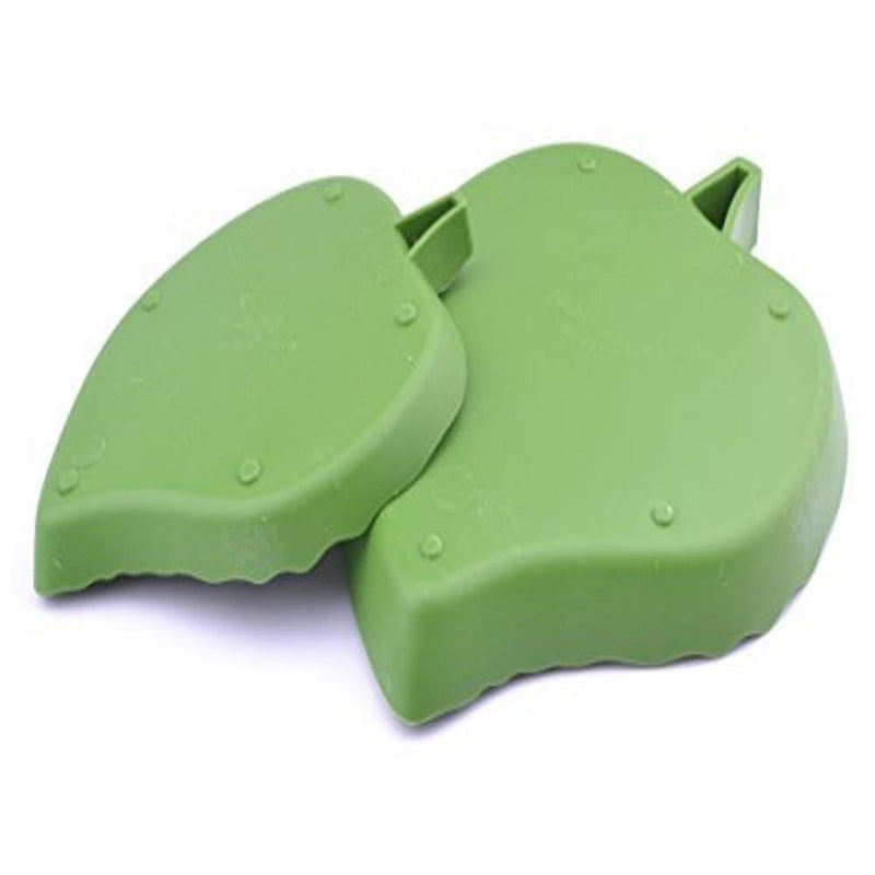 2 pack Leaf Reptile Food and Water Bowl for Pet Aquarium Ornament Terrarium Dish Plate Lizards Tortoises or Small Reptiles - PawsPlanet Australia