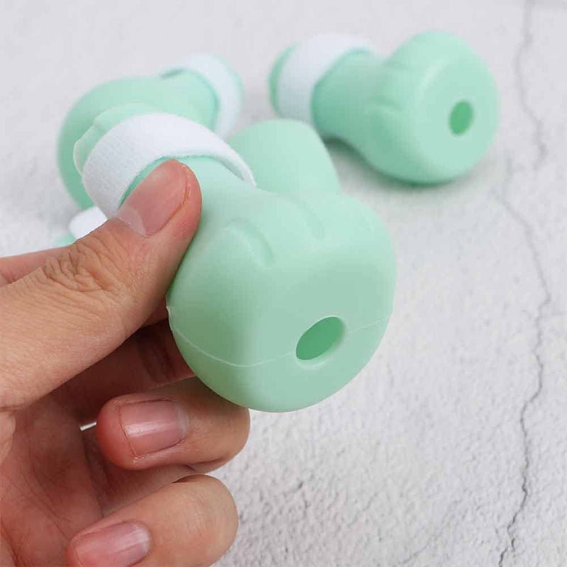 Vctitil 4Pcs Cat Shoes Anti-Scratch Silicone Cat Shoes Boots,Adjustable Cat Paw Protector Foot Covers Cat Claw Protection for Home Bathing(Green) green - PawsPlanet Australia
