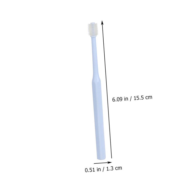 ifundom Pack of 2 Toothbrush for Cats, Puppies and Kittens, Comfortable Household Toothbrush for Teeth Cleaning, Made of High-Quality Plastic and TPE