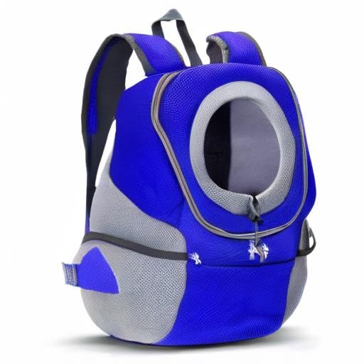 Dog Backpack Carrier Cat Carrier Pet Travel Carriers for Small Dogs and Cats Pet Travel Backpack XL Blue - PawsPlanet Australia