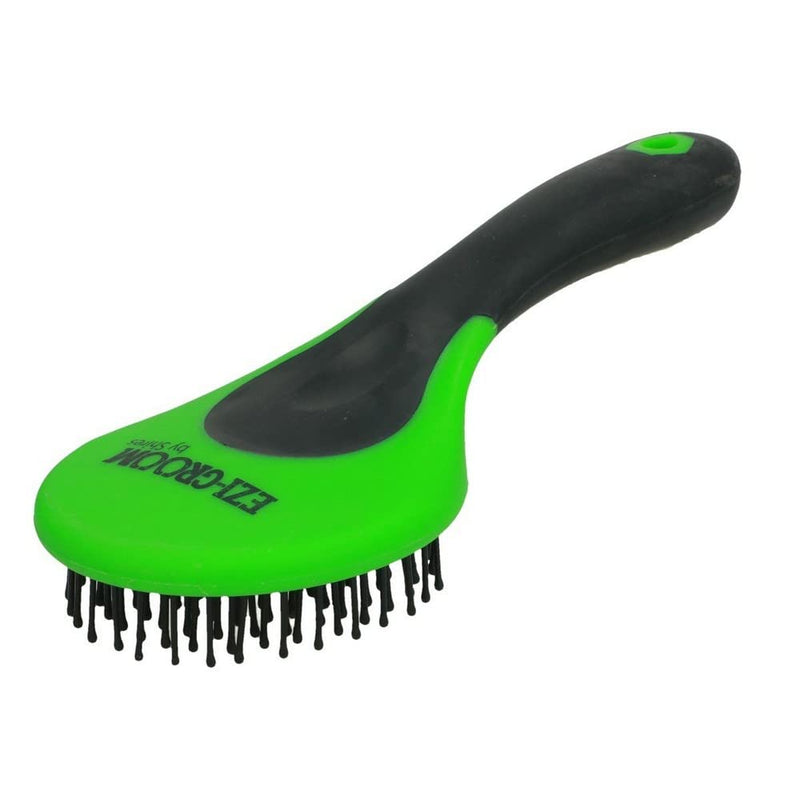 EZI-GROOM GRIP MANE & TAIL BRUSH (Black) Black