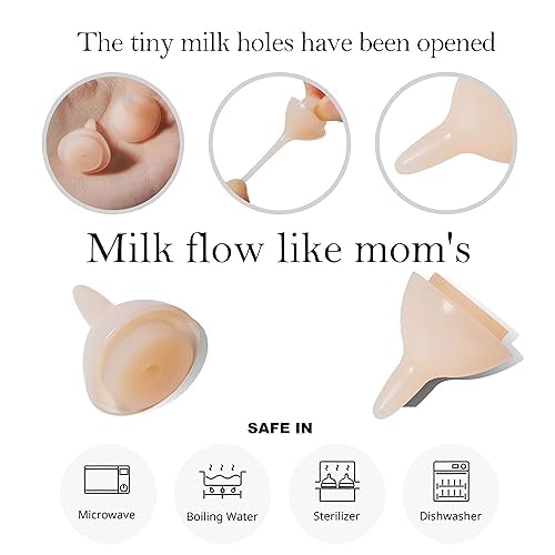 Feeding Silicone Nipple and Syringes for Newborn Kittens, Puppies, Rabbits, Small Animals Dongdong pet (1 Bottle+2 Mini Pink Nipples+4 Syringes) 1 Bottle+2 Mini Pink Nipples+4 Syringes - PawsPlanet Australia