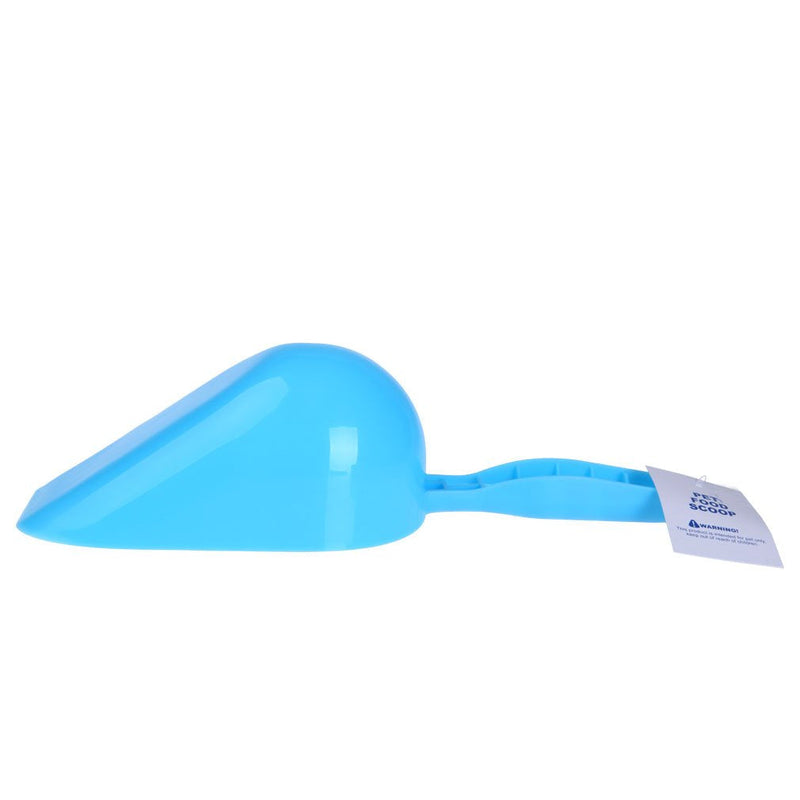 Sroute Pet Food Scoop; 1-Cup, Lines 1/2 Cup 1 Cup, Volumes 100ml 200ml, Dog Puppy Cat Rabbit Plastic Pet Food Scoop,Four Colors Available Blue - PawsPlanet Australia