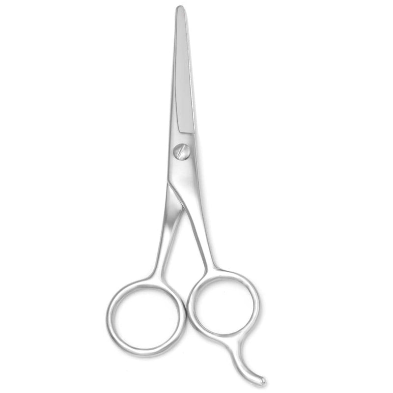 Stainless Steel Facial Hair Small Pet Professional Grooming Scissors Shears Beard & Mustache Scissors -Beards, Mustache & Eyebrows and Pet Fur For Precise Facial Hair Trimming (5.5 Inch A) 5.5 Inch A - PawsPlanet Australia