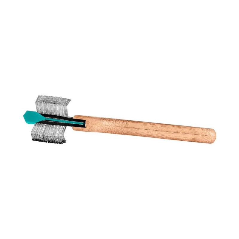 Artero Nala 2-in-1 Flexible and Articulated Double Card. Special for brushing all types of dogs and cats and maintaining a clean and healthy coat