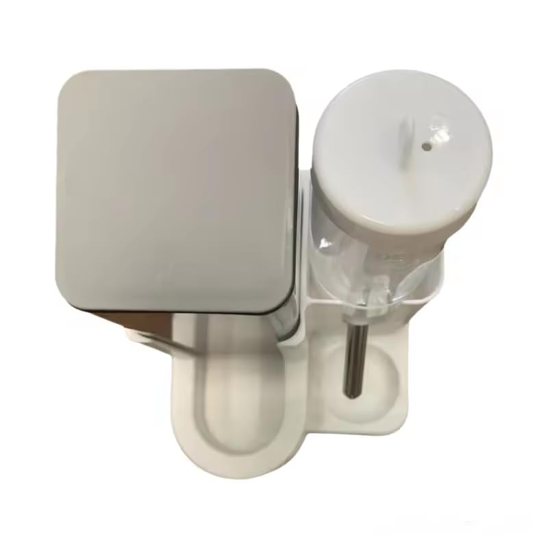 Automatic Hamster Feeder and No Drip Water Bottle, 2-in-1 Pet Feeding Station Suitable for Small Pets Like Hamsters, Guinea Pigs, Rabbits, Mice, Rats, Chinchillas and Other Small Animals - PawsPlanet Australia