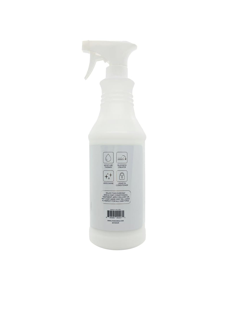 EquiFUSE Xterior Conditioning Spray for Horses: The Ultimate Equine Leave-in Conditioner | Reduce Grooming Time, Promote Shine | Hydrates All Breeds, 32 Oz - PawsPlanet Australia