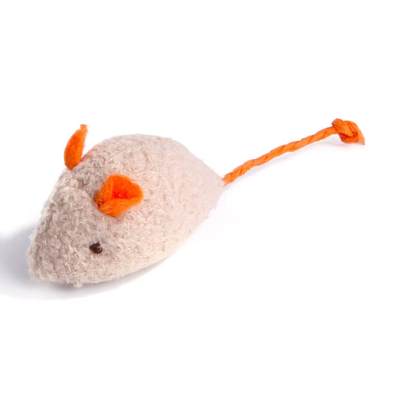 Q.Y.HOME Cat Toy Interactive Toy Plush Mouse Shaped Toy - (3 Pack),Small Breeds - PawsPlanet Australia