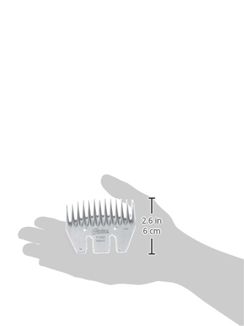Oster Shearing Comb, 13-Tooth Arizona Thin (078554-016-003),Large Silver 2.6 Inch - PawsPlanet Australia