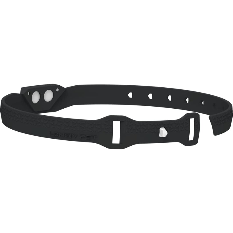 Therapeutic Pain Relief and Anxiety Collar for Cat and Dogs — Lightweight Far-Infrared and Magnetics — Health + Muscles + Hip + Joint Support. Infrared Waves from 4 to 14 microns. (XS, Black) XS