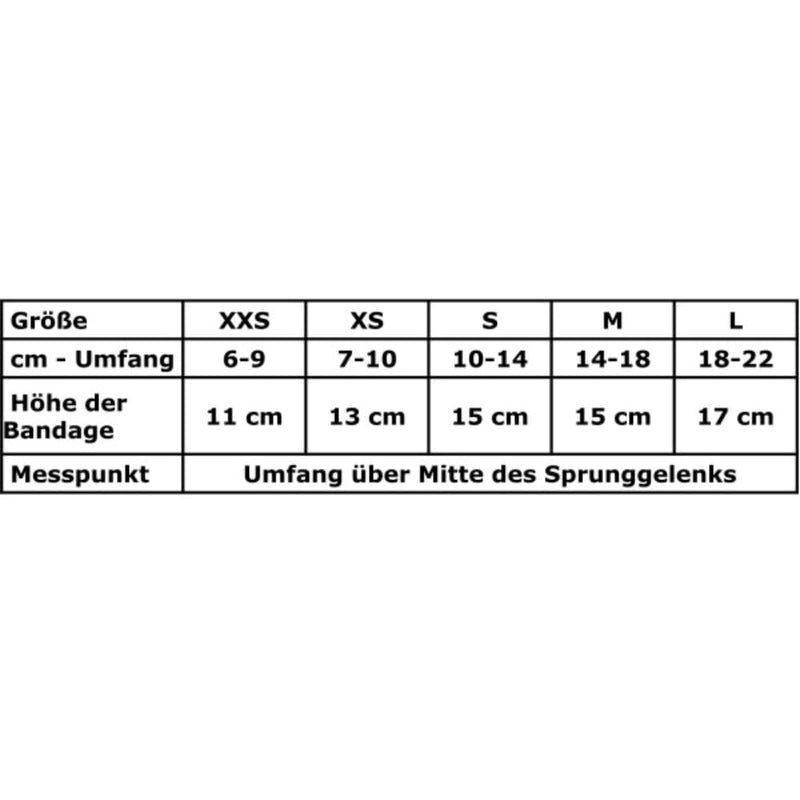 TSM Dog Bandage Hind Leg Rehabilitation Bandage without Splint Support for Osteoarthritis and Injuries Can be Worn on Both Sides Made in Germany Size L