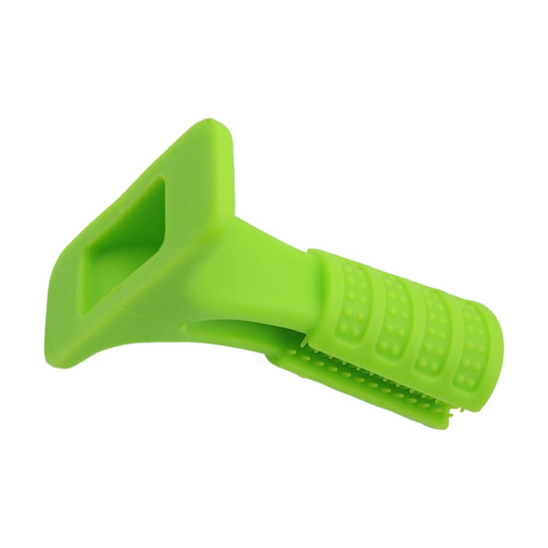 Durable Dog Toothbrush for Small Medium Dogs,Teeth Cleaning Chew Stick, Dog to-ys,Puppy Dental Care Brush Puppy Dog Birthday Gifts - Green