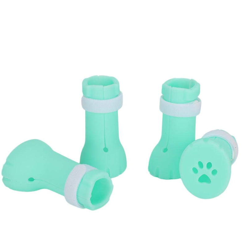 Cat Feet Covers, 4Pcs Set Cat Anti Scratch Shoes Boots Cover Bath Cat Nails Protector - PawsPlanet Australia