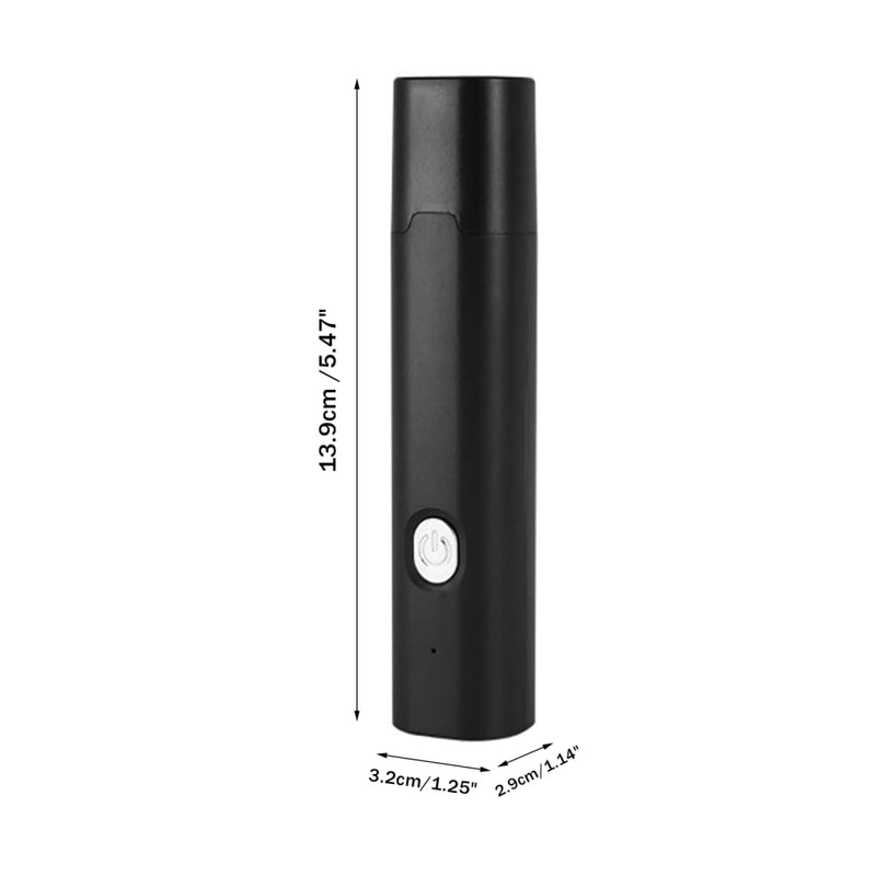 MiOYOOW Pet Beak Grinder, Quiet Bird Nail Trimmer Rechargeable Parrot Nail File with LED Lamp Grooming Tool for Budgerigars,Parakeets,Conure Black - PawsPlanet Australia