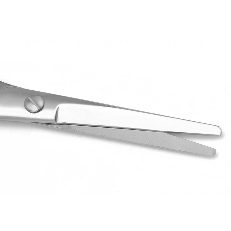 Stainless Steel Facial Hair Small Pet Professional Grooming Scissors Shears Beard & Mustache Scissors -Beards, Mustache & Eyebrows and Pet Fur For Precise Facial Hair Trimming (5.5 Inch A) 5.5 Inch A - PawsPlanet Australia