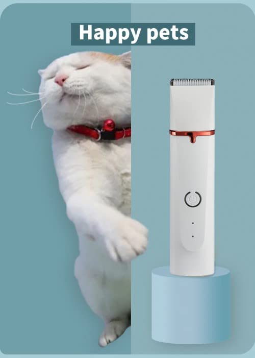 Dog Nail Grinder Haircutting System, Upgraded Electric Rechargeable Quiet Cat Paws Trimmer,Grooming Tool Kit For Small Pets, Pet Hair Trimmer Painless Grooming Kit for Small Medium Large Dogs & Cats - PawsPlanet Australia