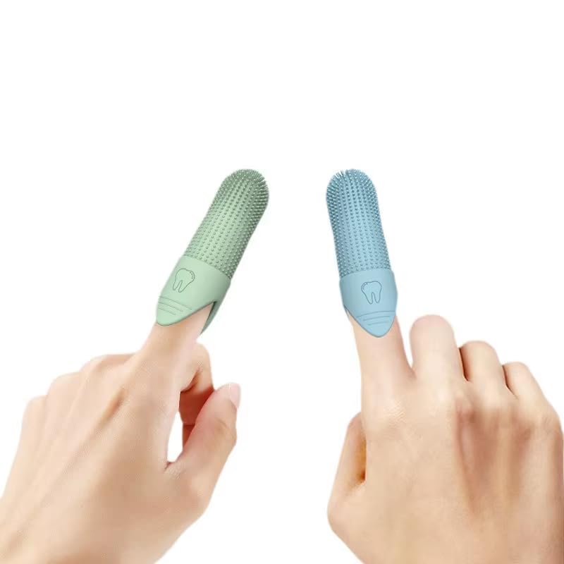 Dog Finger Toothbrush for Dogs and Cats 1-Pack, Soft Silicone Finger Tooth Brushing for Dogs, Puppy Dental Care, Finger Dog Toothbrush for Small and Large Breeds - PawsPlanet Australia