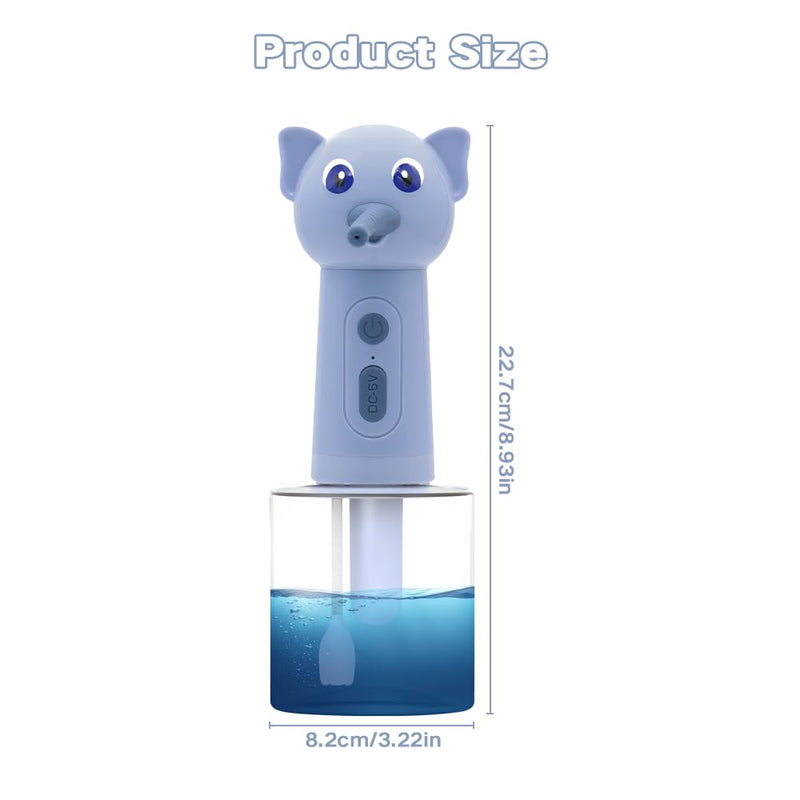 Mesen Electric Dog Cleaning Foam Machine for Dog and Cat Bathing, Automatic Dogs Soap Dispenser for Bath, Rechargeable Pet Shampoo Mixing Bottle for Pet Bathing, Bathroom, Toilet Cleaning