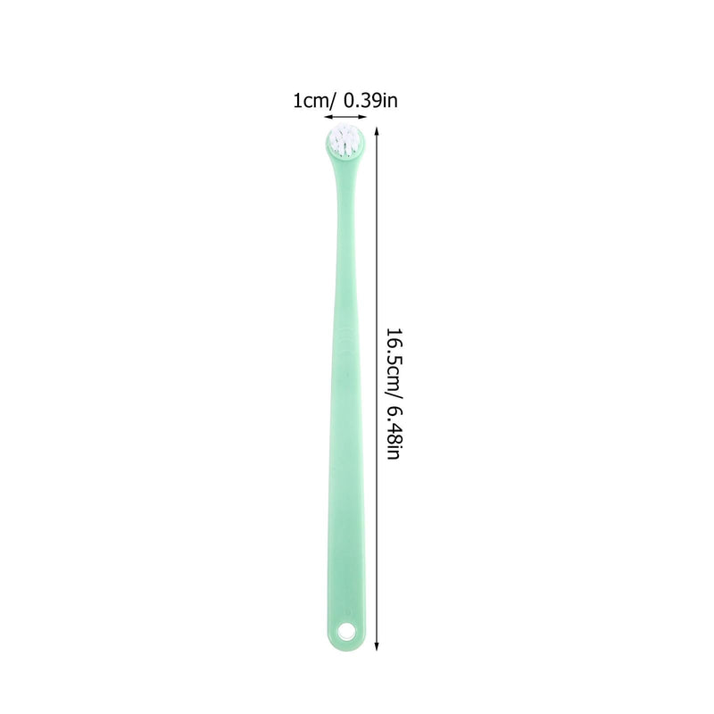 BESTYASH 6-piece Partial Cat Toothbrushes Small Brush Head Soft Pet Toothbrush for Cats and Dogs Practical Dental Care for Healthy Oral Hygiene with Hanging Hole for Easy Storage