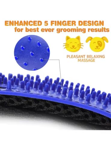 Dog Gloves Right + Left Hands for Pet Hair Removal - PawsPlanet Australia