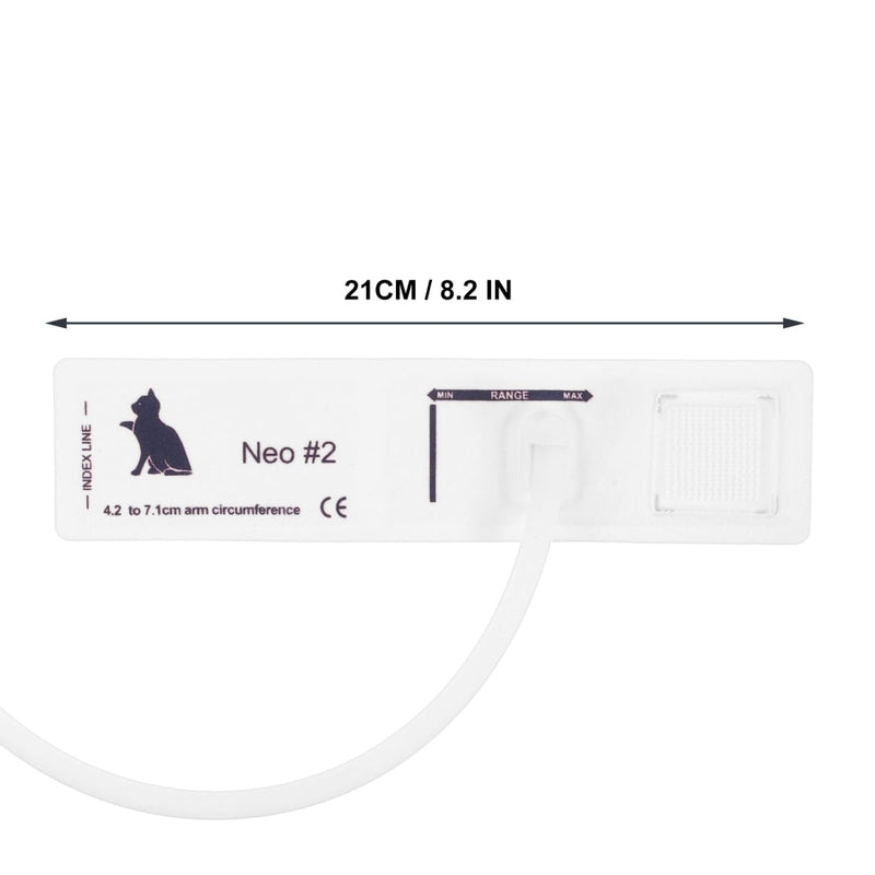 POPETPOP Blood Pressure Cuff for Animals, Universal Size, Reusable Cuff Made of Soft Composite Nonwoven Fabric for Cats and Dogs, Precise Monitoring in Home Use