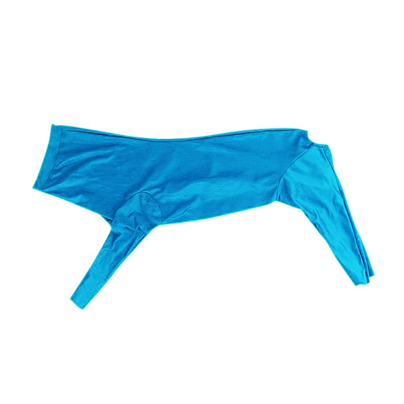 Surgical Recovery Suit for Dogs, Dog Anti-Licking Elastic Tights Bodysuit, Preventing Full Body for Shedding, Allergy, Wound Protection, E Collar Alternative (XXL, Blue) XXL - PawsPlanet Australia