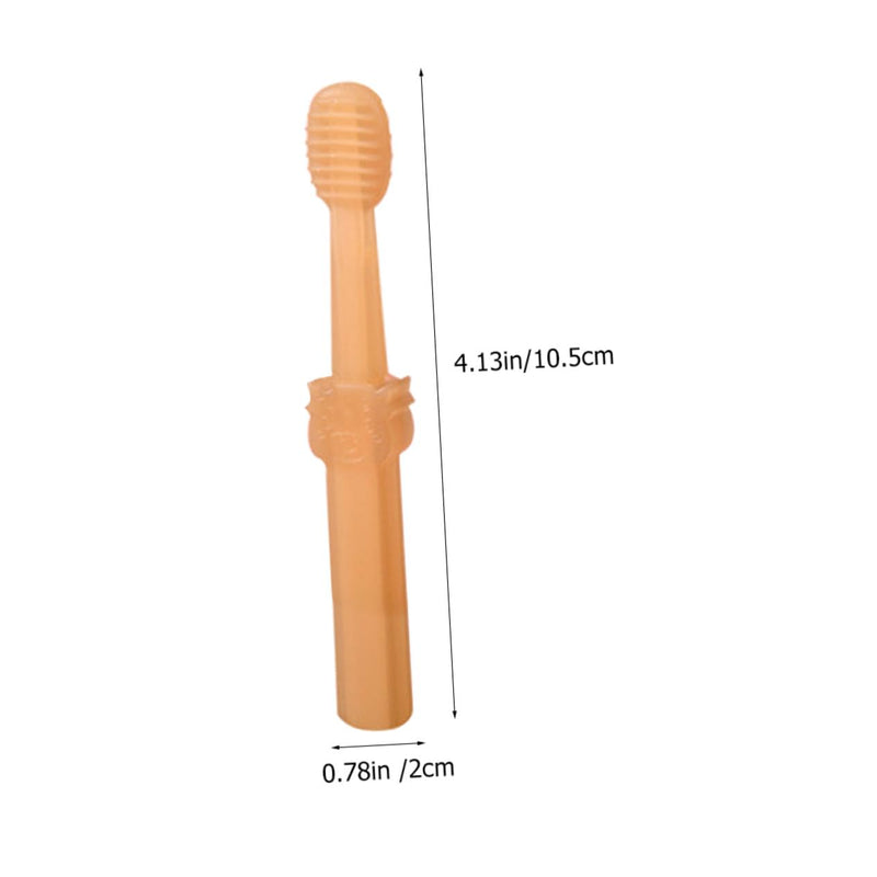 TOYANDONA Dog Toothbrush for Puppies and Small Dogs with Box Pet Toothbrush for Oral Care and Teeth Cleaning Non-Slip Handle for Comfortable Cleaning