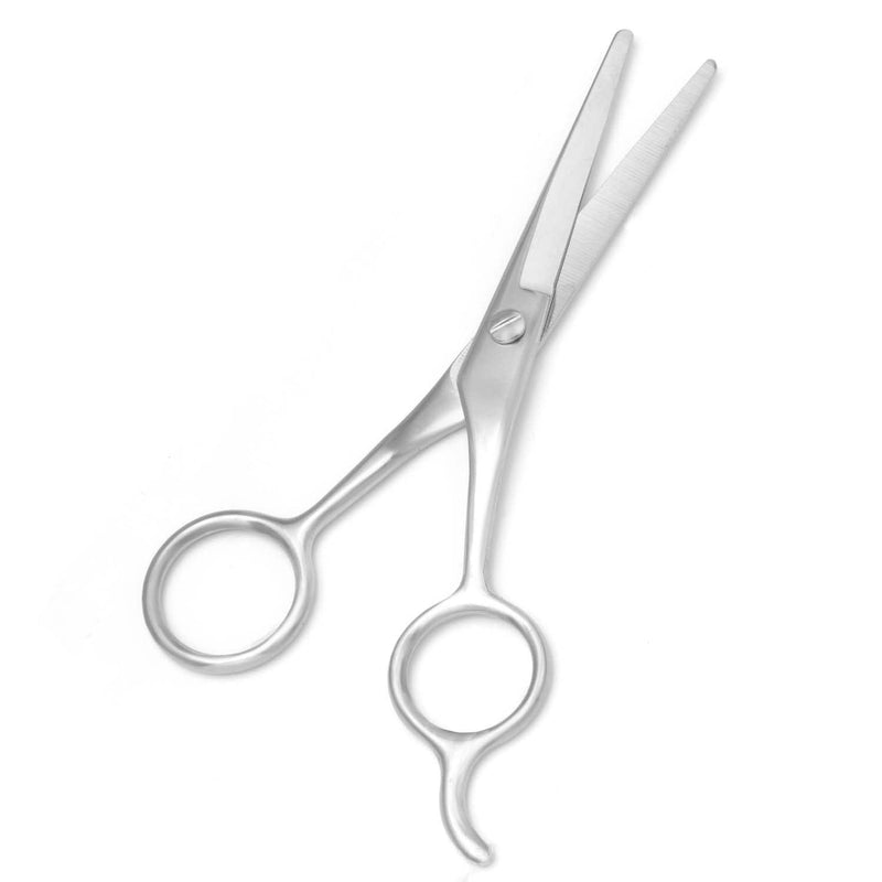 Stainless Steel Facial Hair Small Pet Professional Grooming Scissors Shears Beard & Mustache Scissors -Beards, Mustache & Eyebrows and Pet Fur For Precise Facial Hair Trimming (5.5 Inch A) 5.5 Inch A - PawsPlanet Australia
