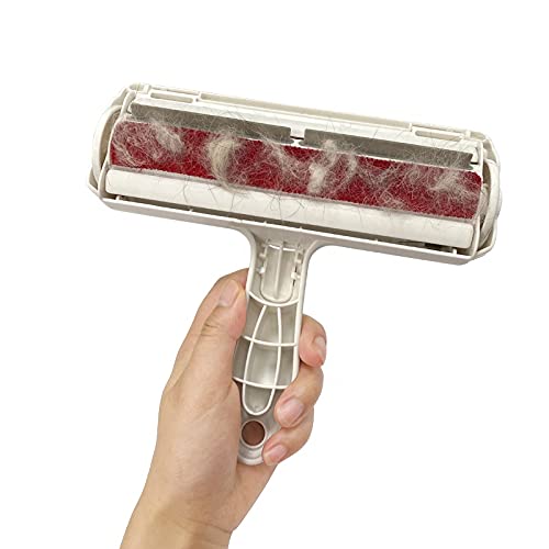 Dog Hair Cat Brush Pet Grooming Hair Remover Lint Roller Supplies for Couch Bed Shedding Furniture Car Carpet Fur - PawsPlanet Australia