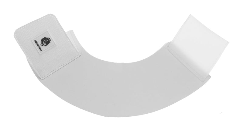 Equinavia Toki Bell Boots for Horses | Neoprene Overreach Boots - White - XXL