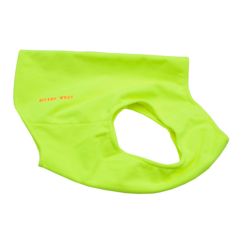 RIVERS WEST Waterproof Windproof Fleece Anti-Chafing Pointer Dog Vest, Safety Green, X-Large