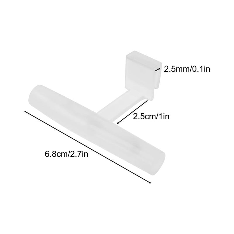 2PCS Bird Perch Stands, Acrylic Parrot Feeder Playstand Window Bird Feeder Accessories for Blue Jay Cardinal Goldfinch Chickadees - PawsPlanet Australia