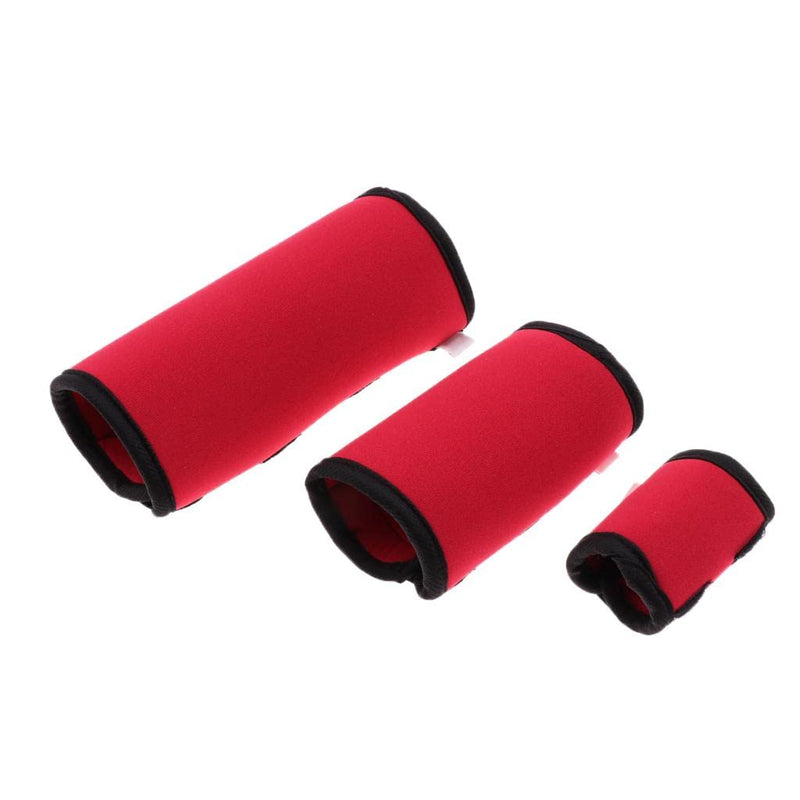 Fenteer Pack of 2 Cat Dog Leg Protection Accessories Protects Wounds Comfortable Red S